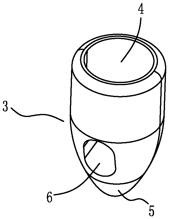 Transnasal feeding tube