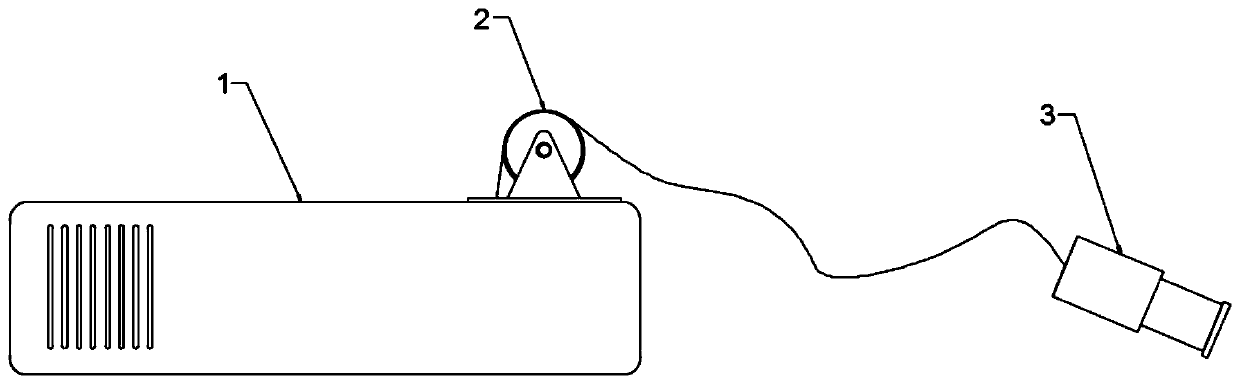 Concealed wire detecting device and method