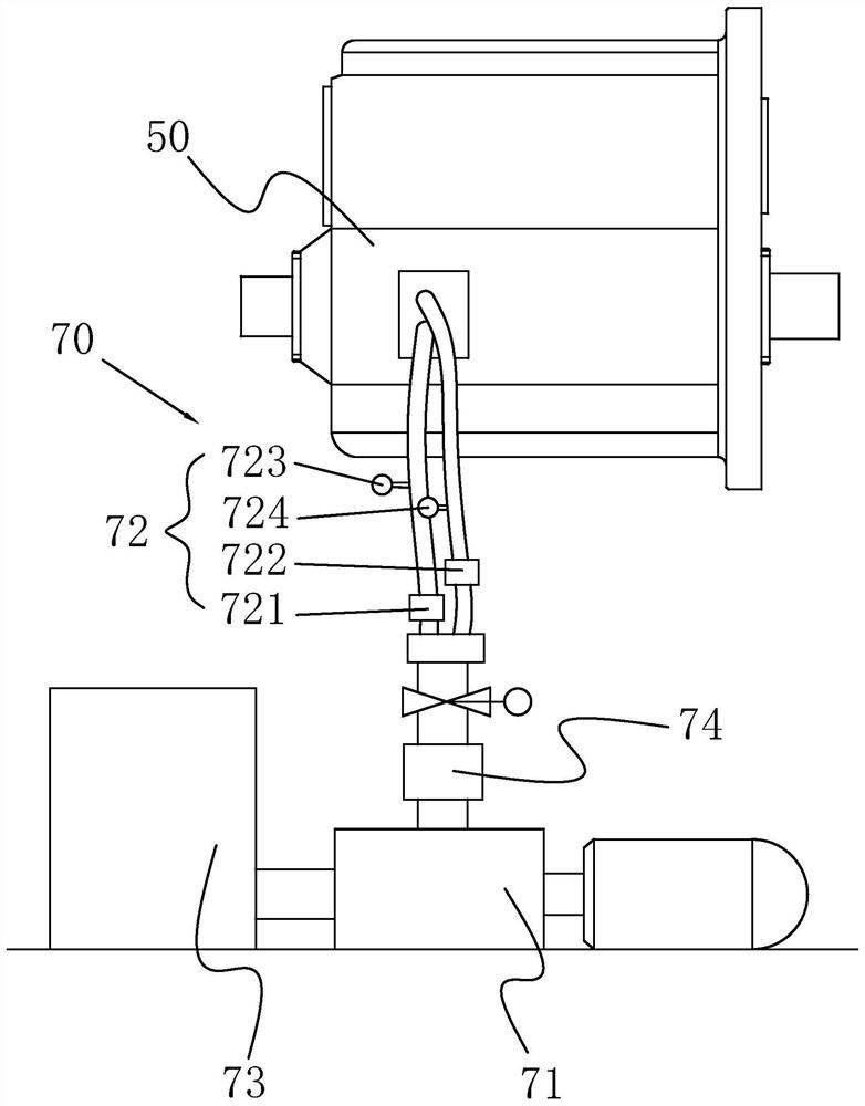 A speed change control system for a two-speed transmission