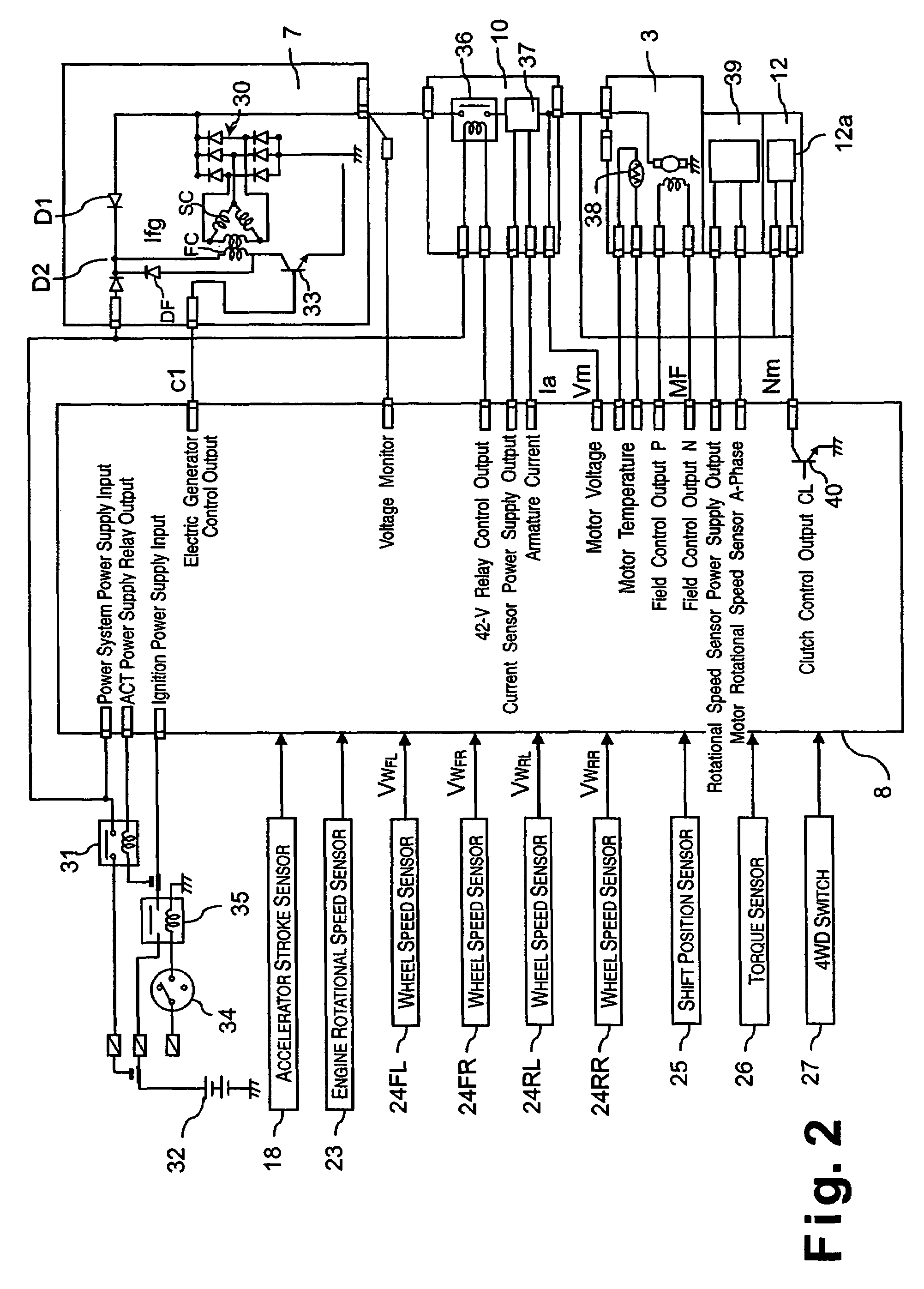 Vehicle drive control device