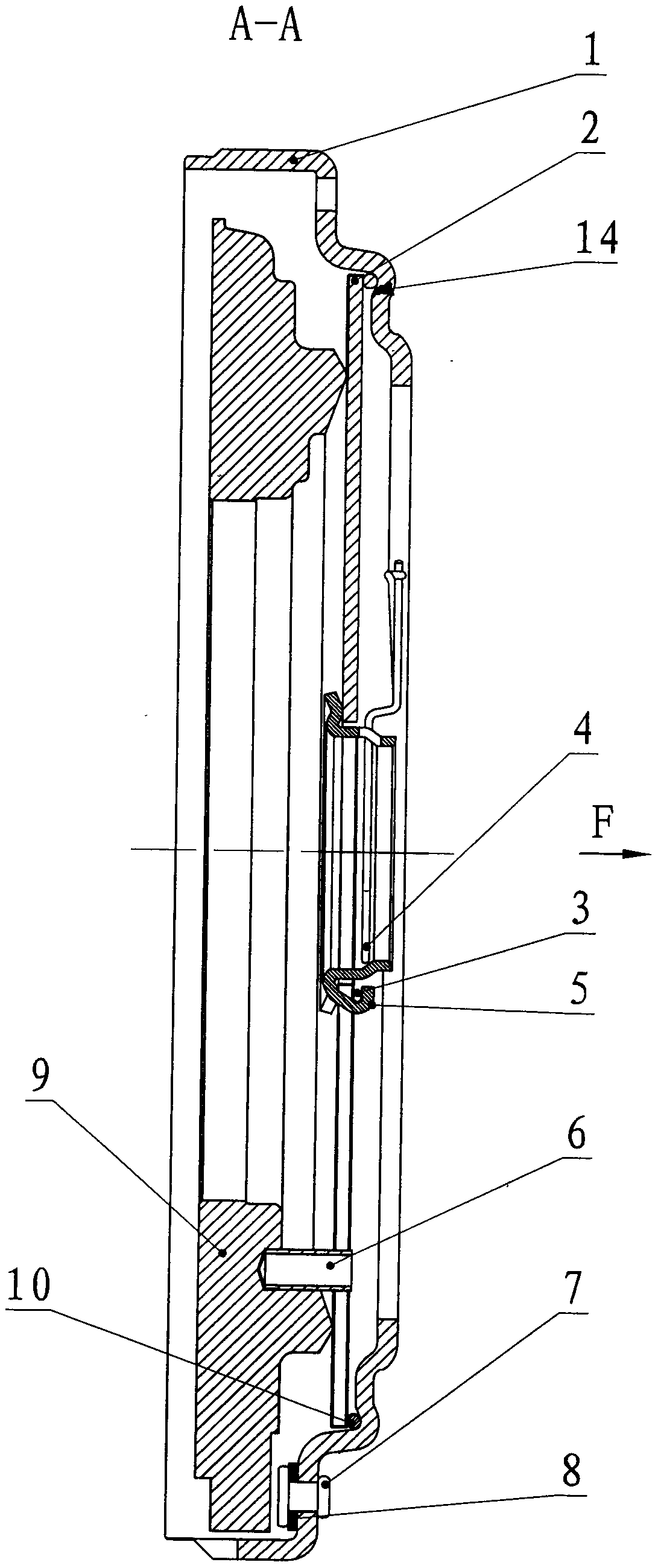 Pull-type stable clutch cover assembly