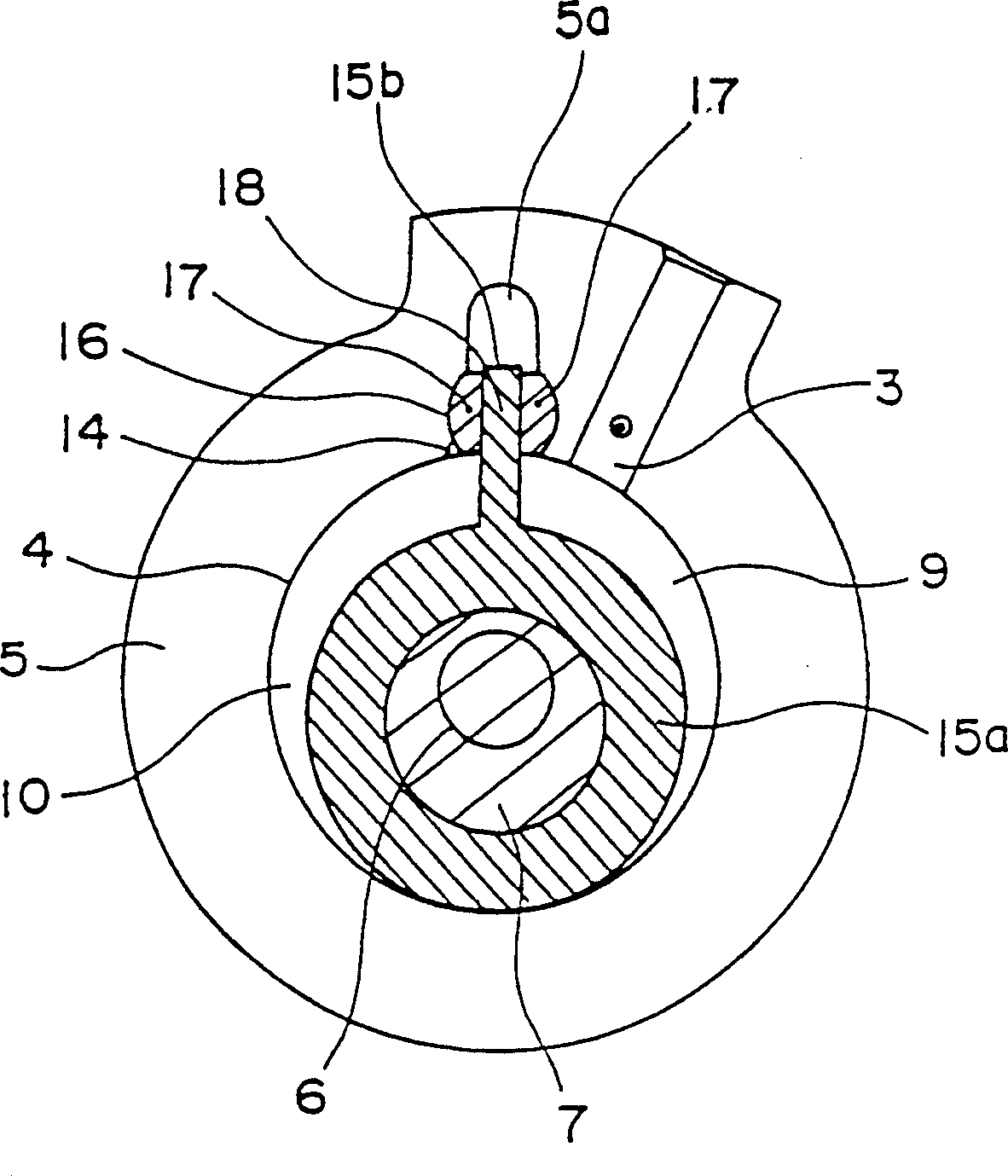 Rotary compressor, refrigerating circulation and ice house using same