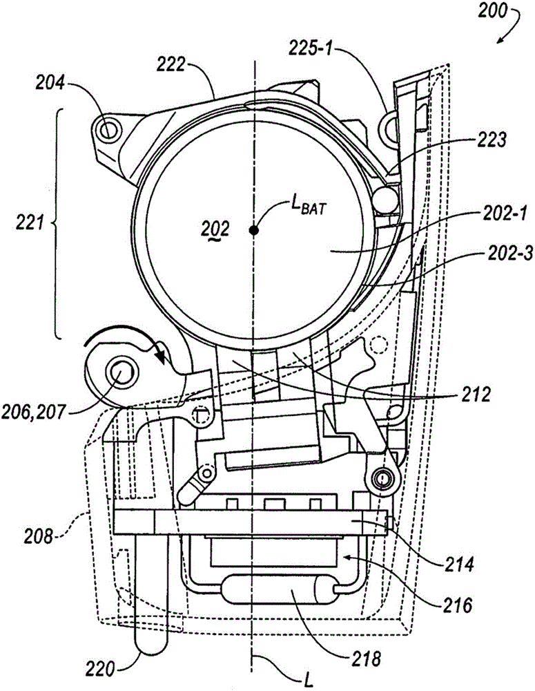 Hearing aid battery door module