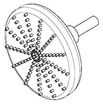 A sea cucumber surface cleaning device with profiling multi-rolling brushes