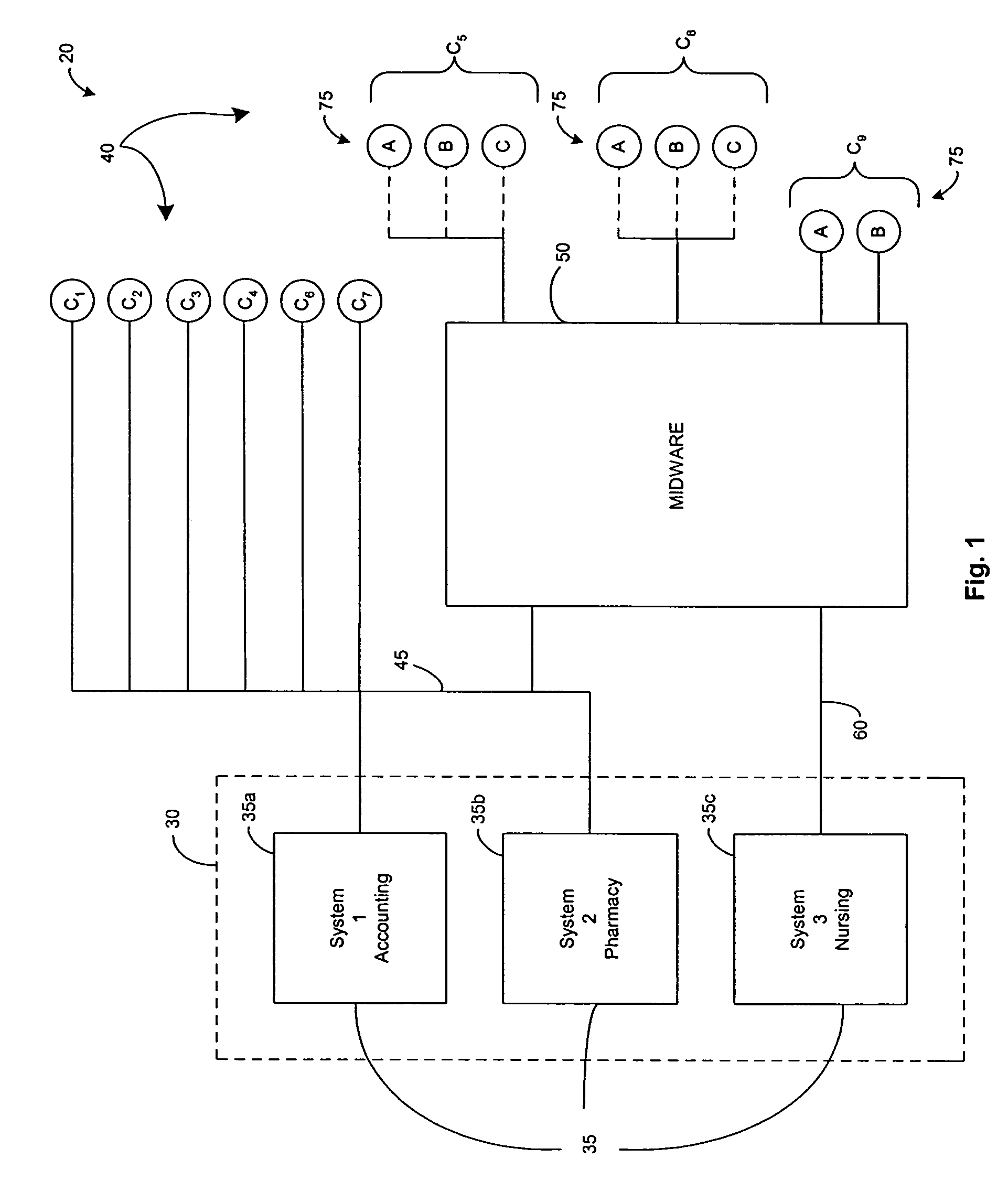 Method and apparatus for tracking transactions in an enterprise computer network