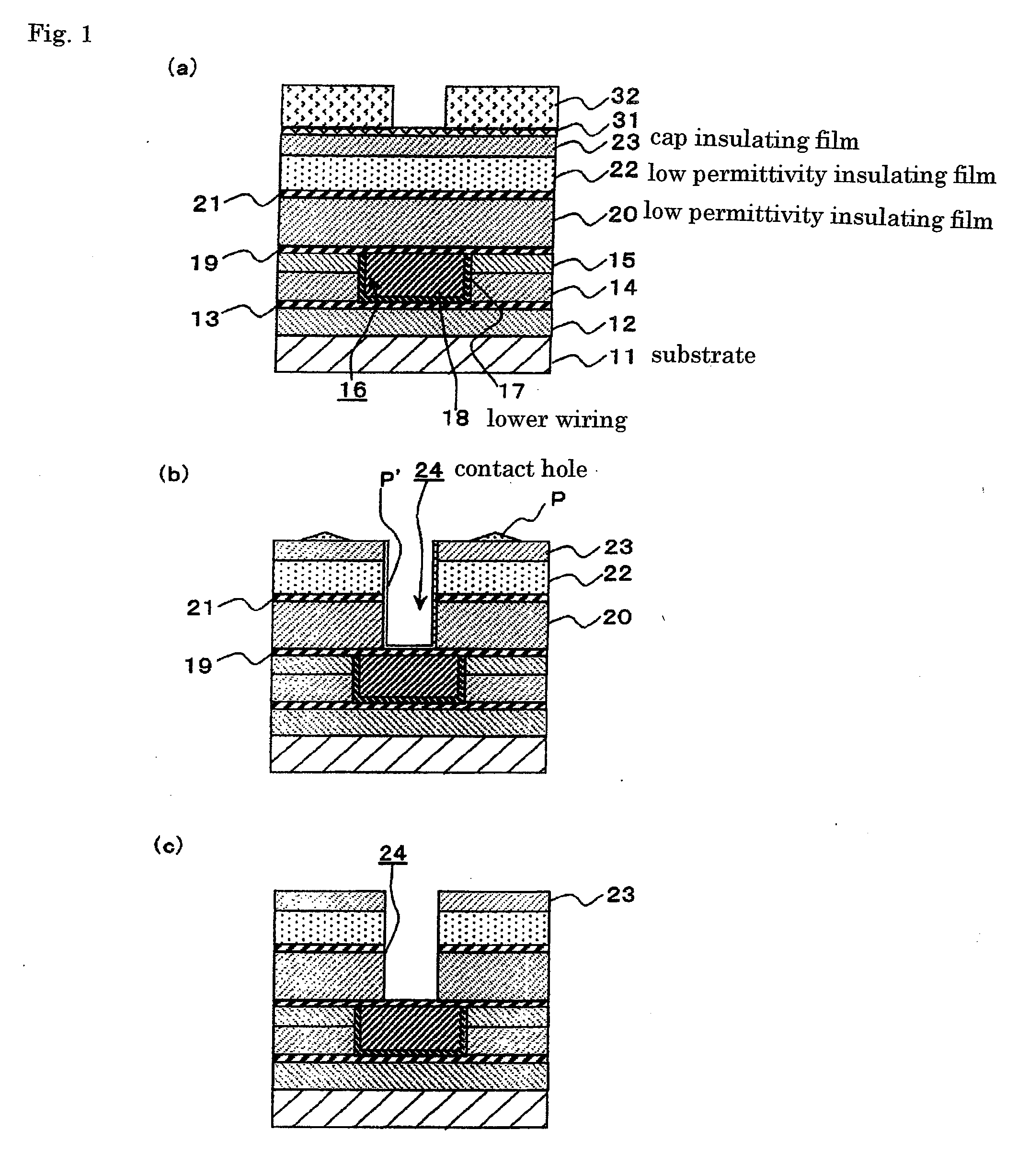 Method of cleaning and process for producing semiconductor device