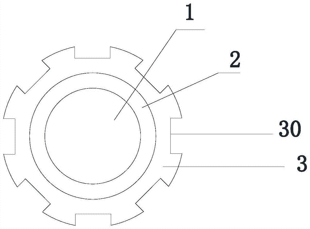 A heat-resistant and heat-conducting tear-resistant cable