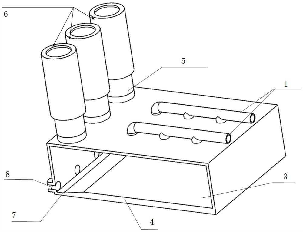 Spray cooling device for condensation of phase-change material assisted gas-phase working medium