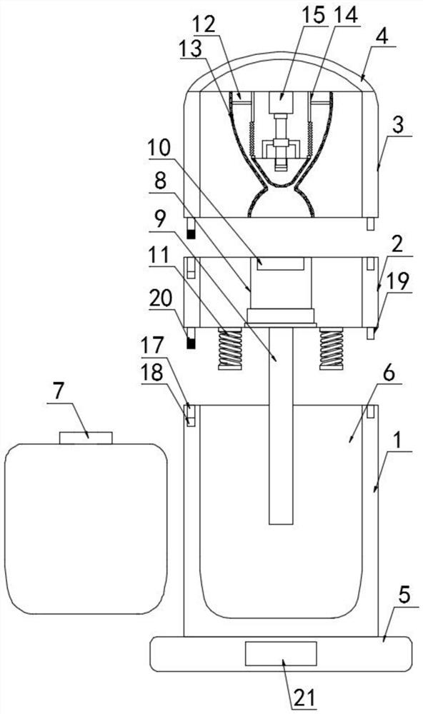 An atomized drug delivery device in respiratory medicine with adjustable drug delivery speed