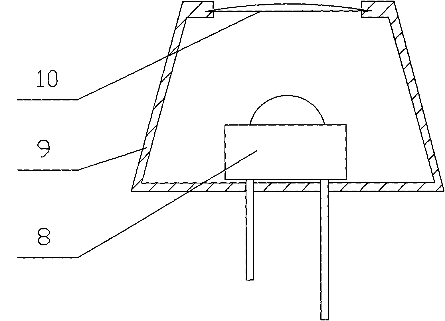 Method for displaying neon effect