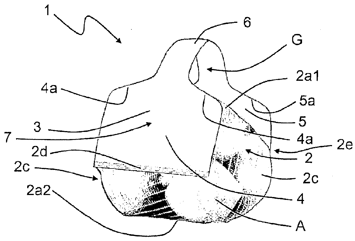 Container for fruit and vegetable products and method for making the container and for packing such products