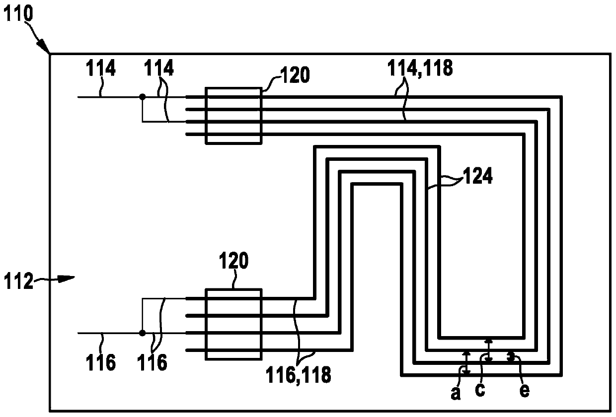 Sensor element for detecting particles of a measuring gas in a measuring gas chamber