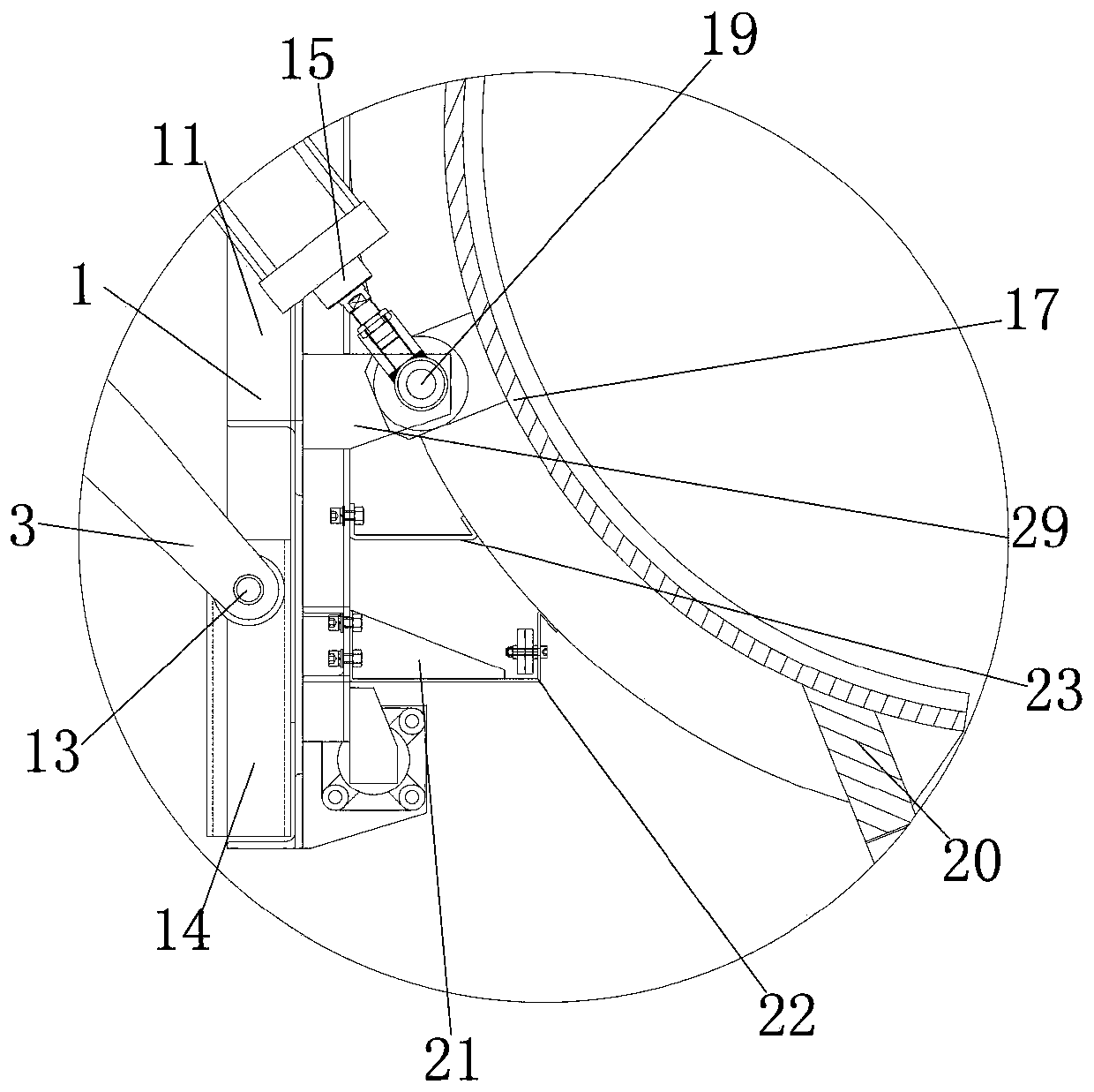 A kind of portable new energy automobile car block method