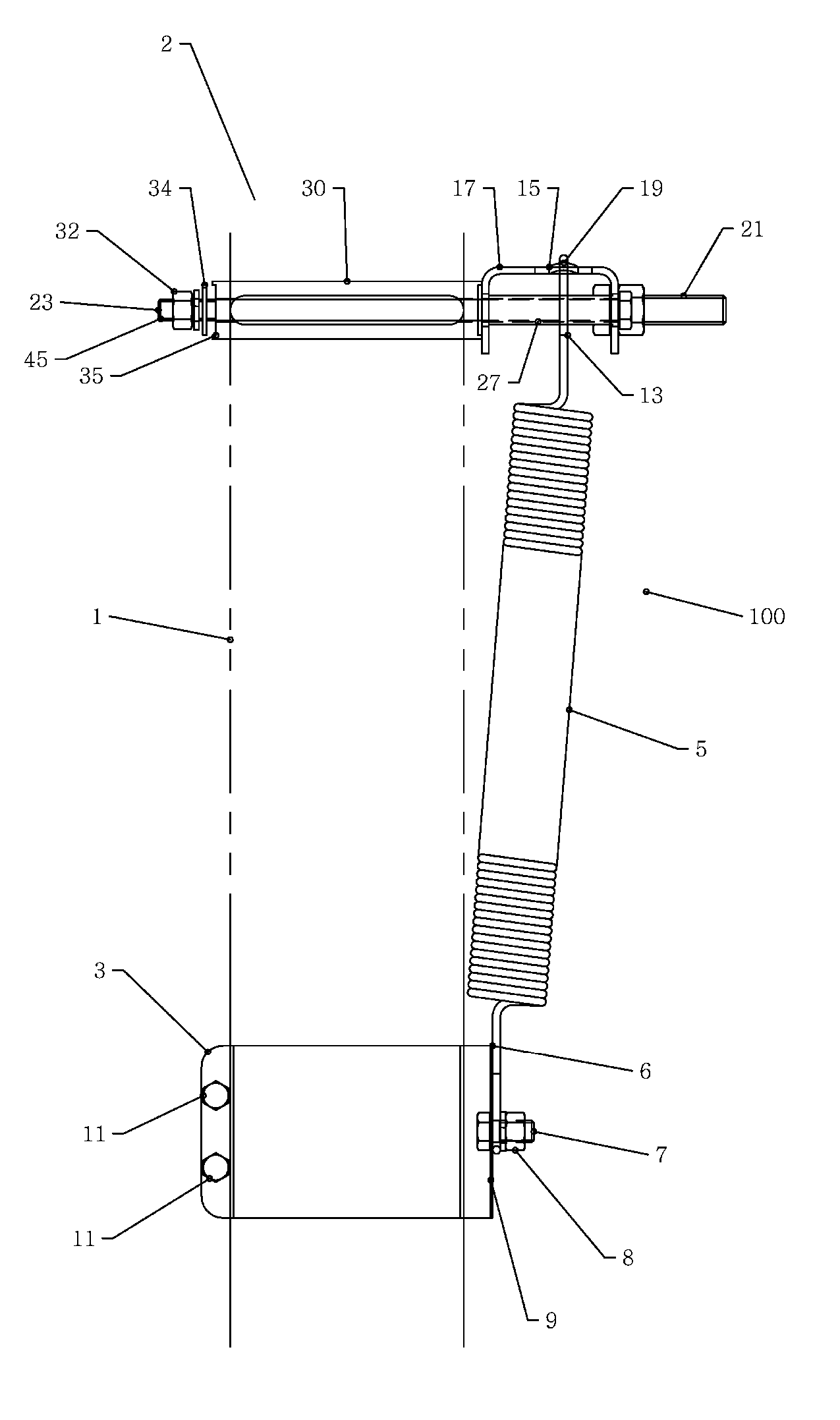 Hanger System for Rigid Lines