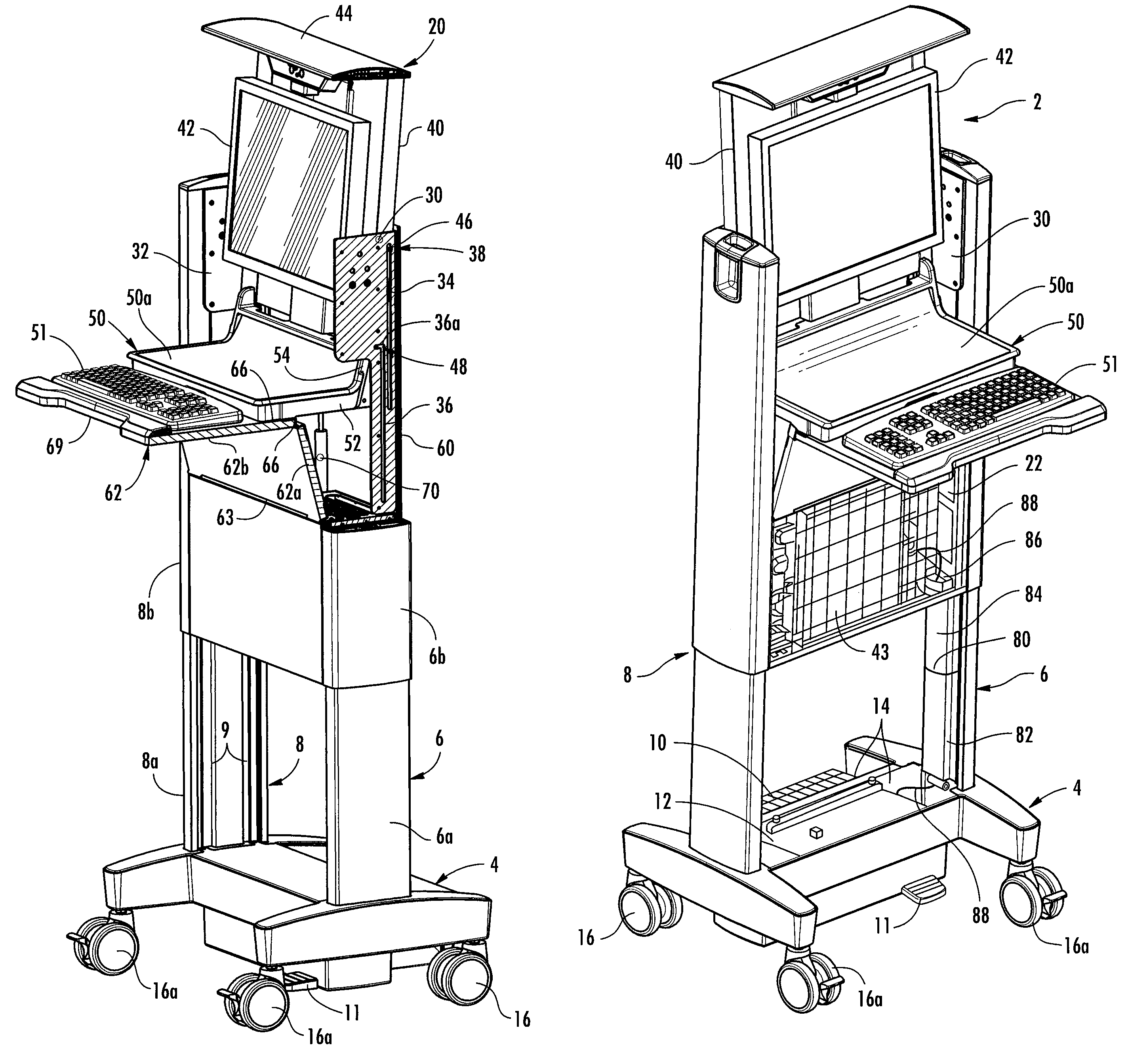 Mobile technology cabinet