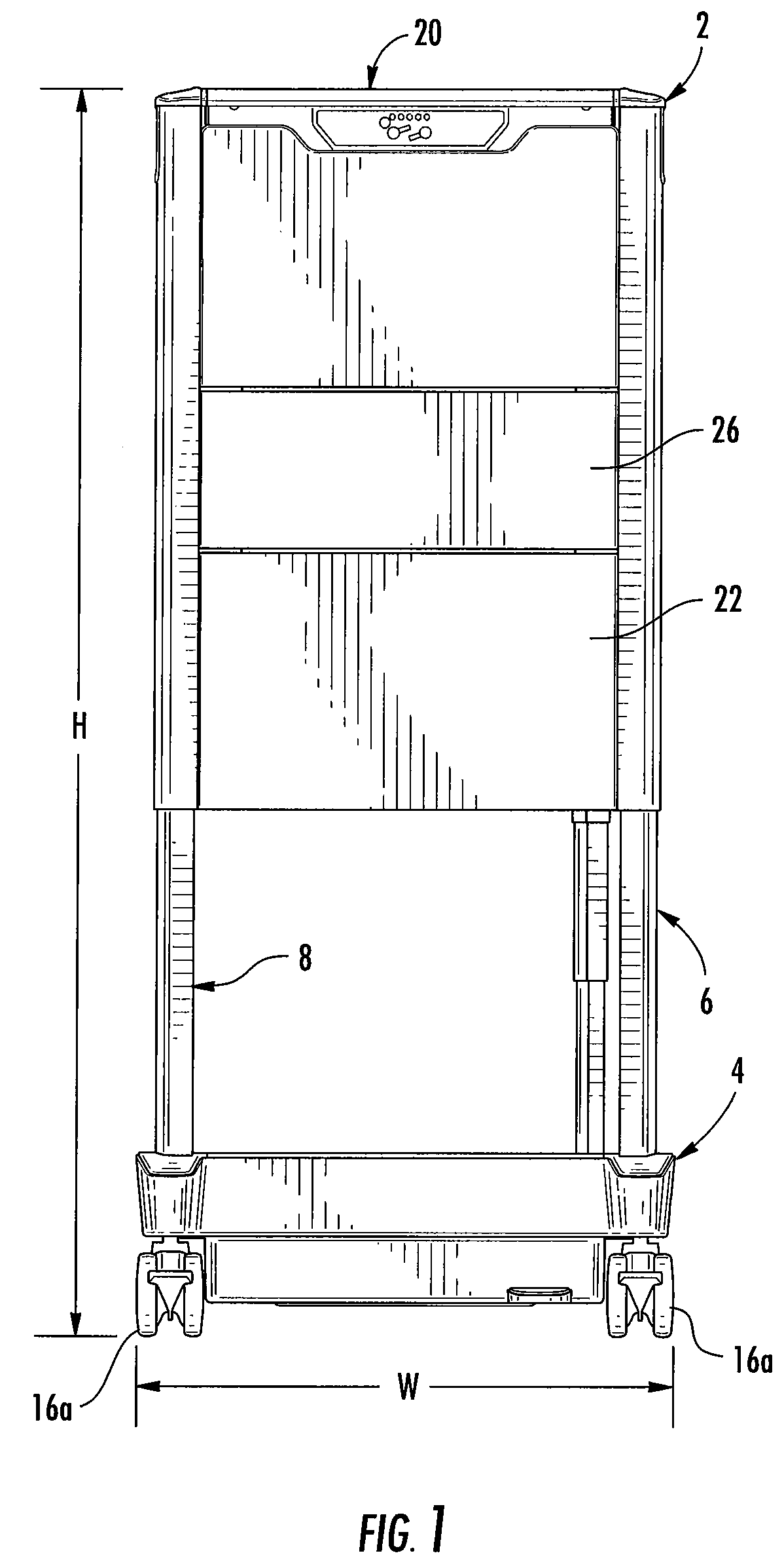 Mobile technology cabinet