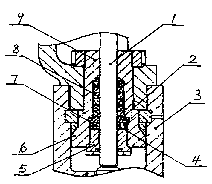 High-temp. high-pressure valve rod active seal mechanism and gate valve adopting said seal mechanism