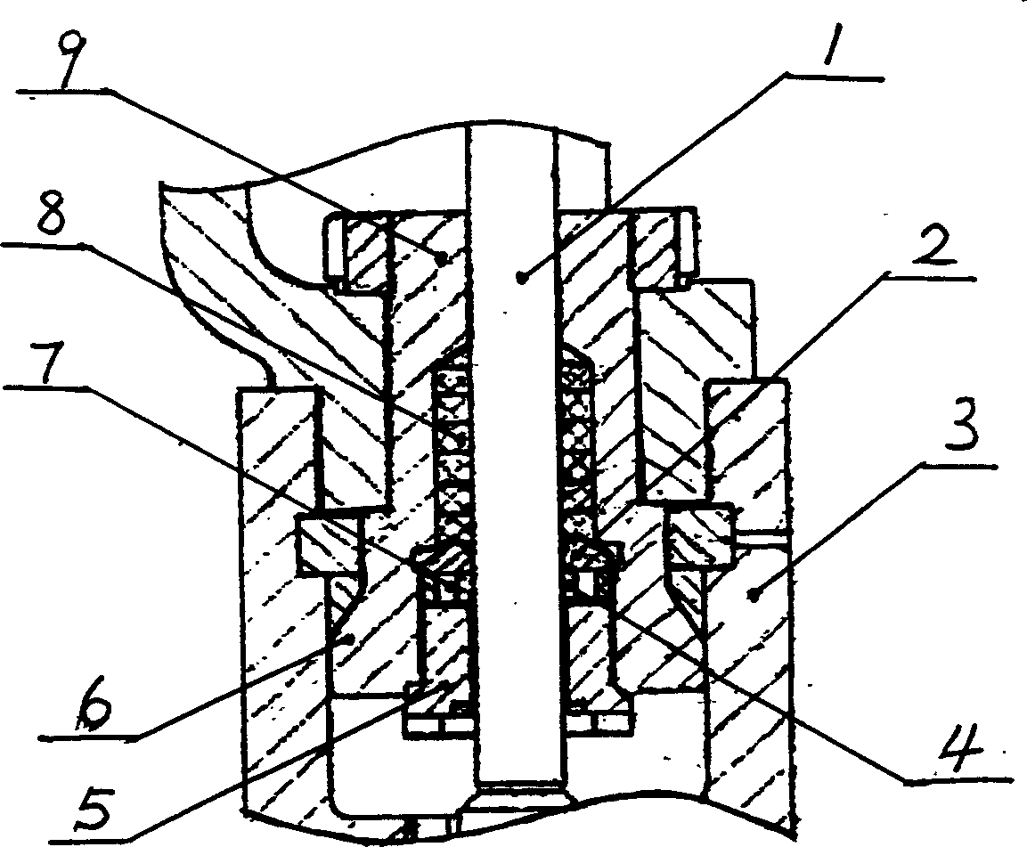 High-temp. high-pressure valve rod active seal mechanism and gate valve adopting said seal mechanism