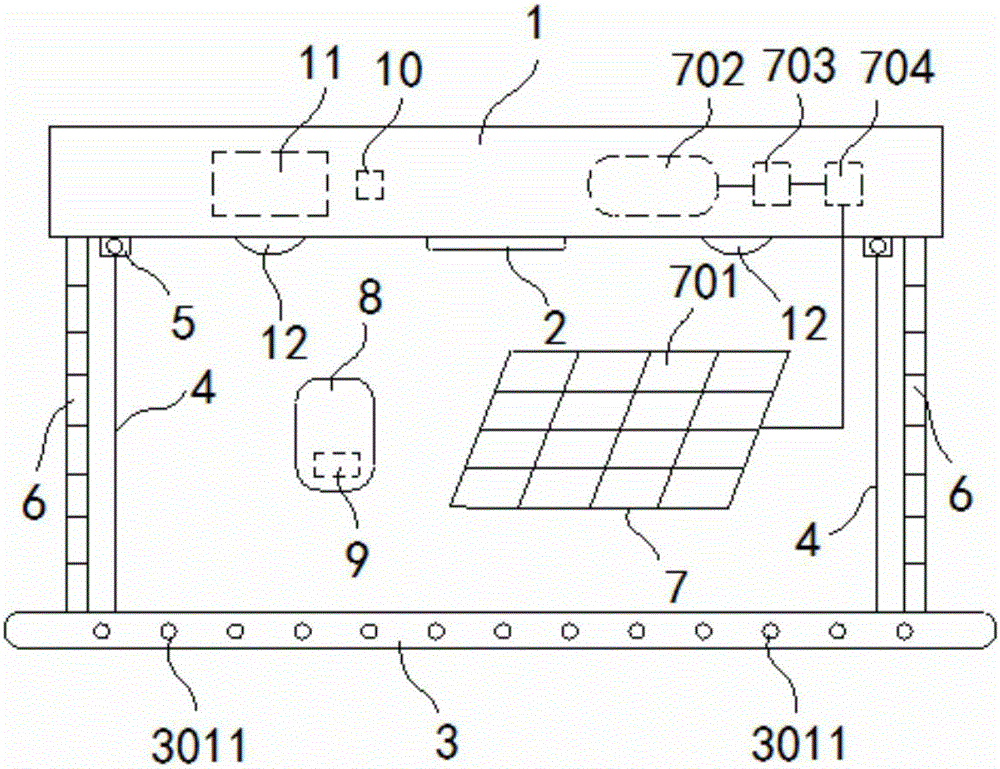 Solar electric drying rack