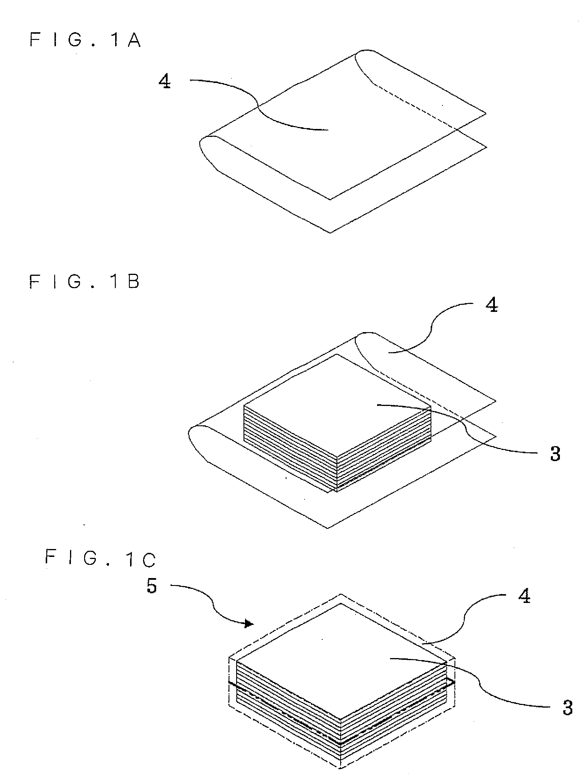 Method For Packing Solar Battery Elements and Package For Solar Battery Elements