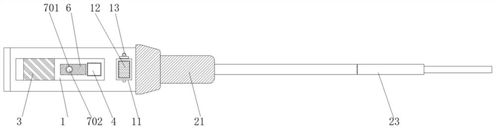 Minimally invasive endoscope anastomat with safety catch