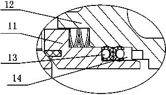 Top-mounted ball valve