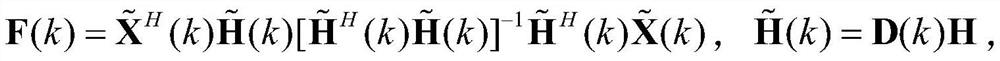 A polarization radar weighted extended target detection method and system when signals are mismatched