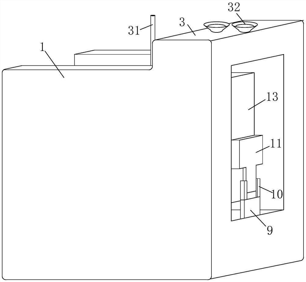 A vacuum steelmaking furnace