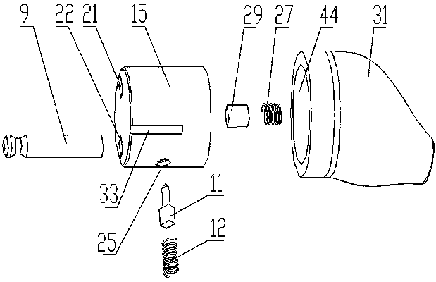 Safety socket plug with one visible electrode