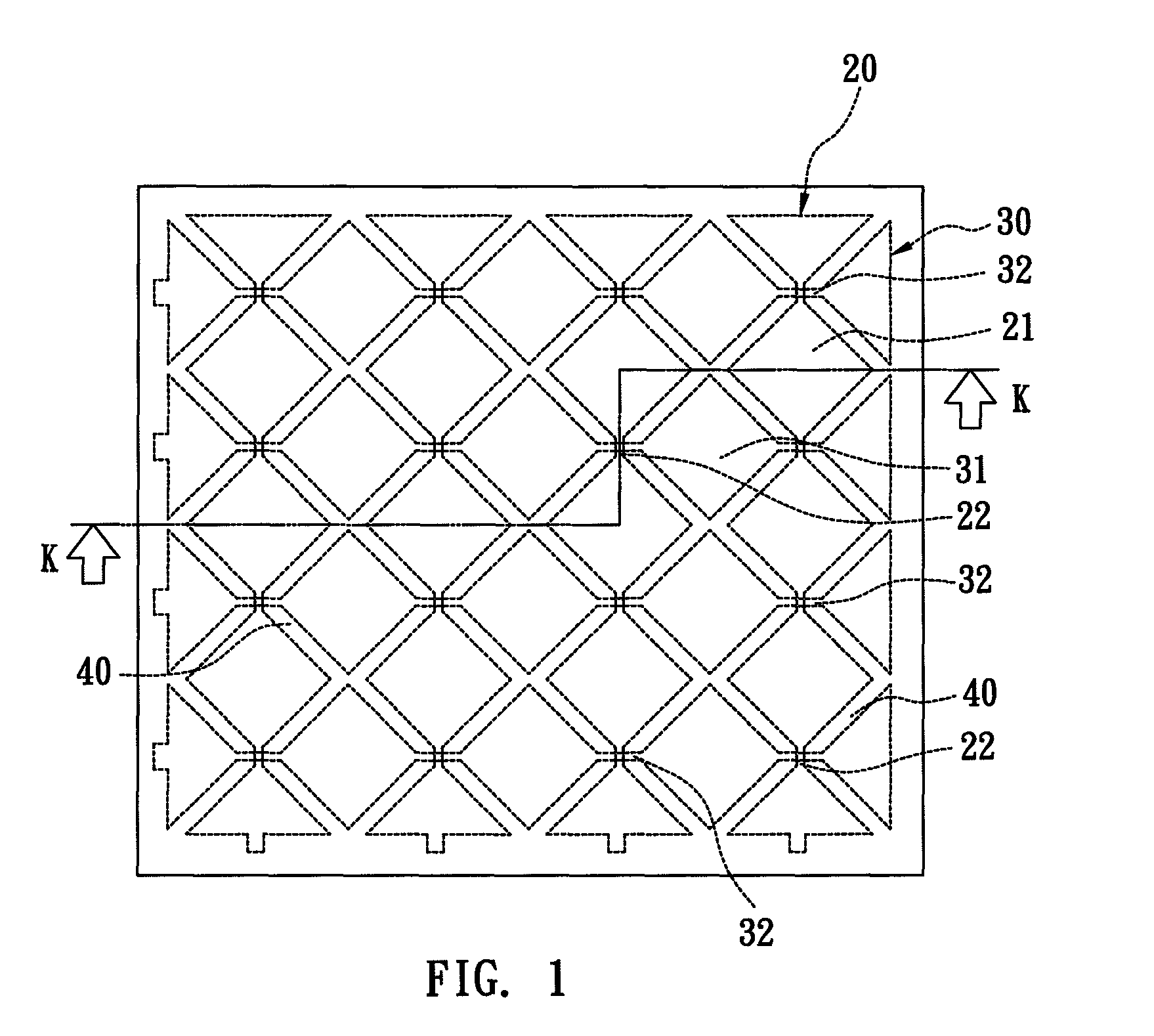 Capacitive touch panel having color compensation layer