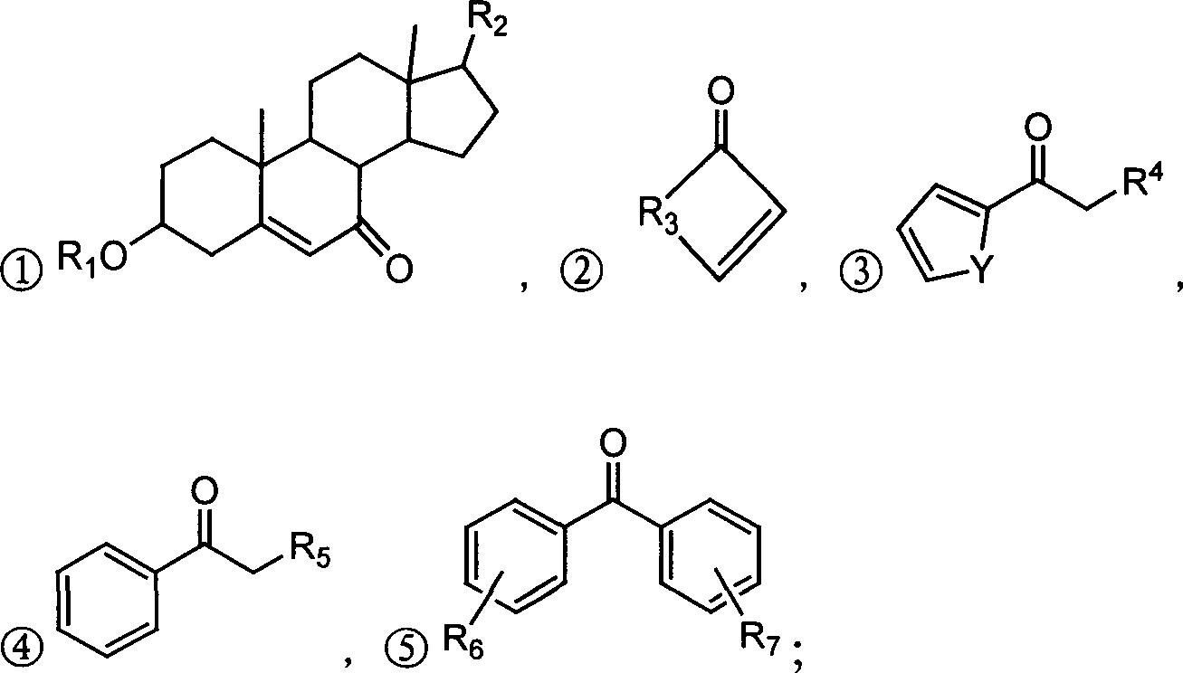 Alpha,beta-unsaturated ketone or arone environment-friendly synthesis method