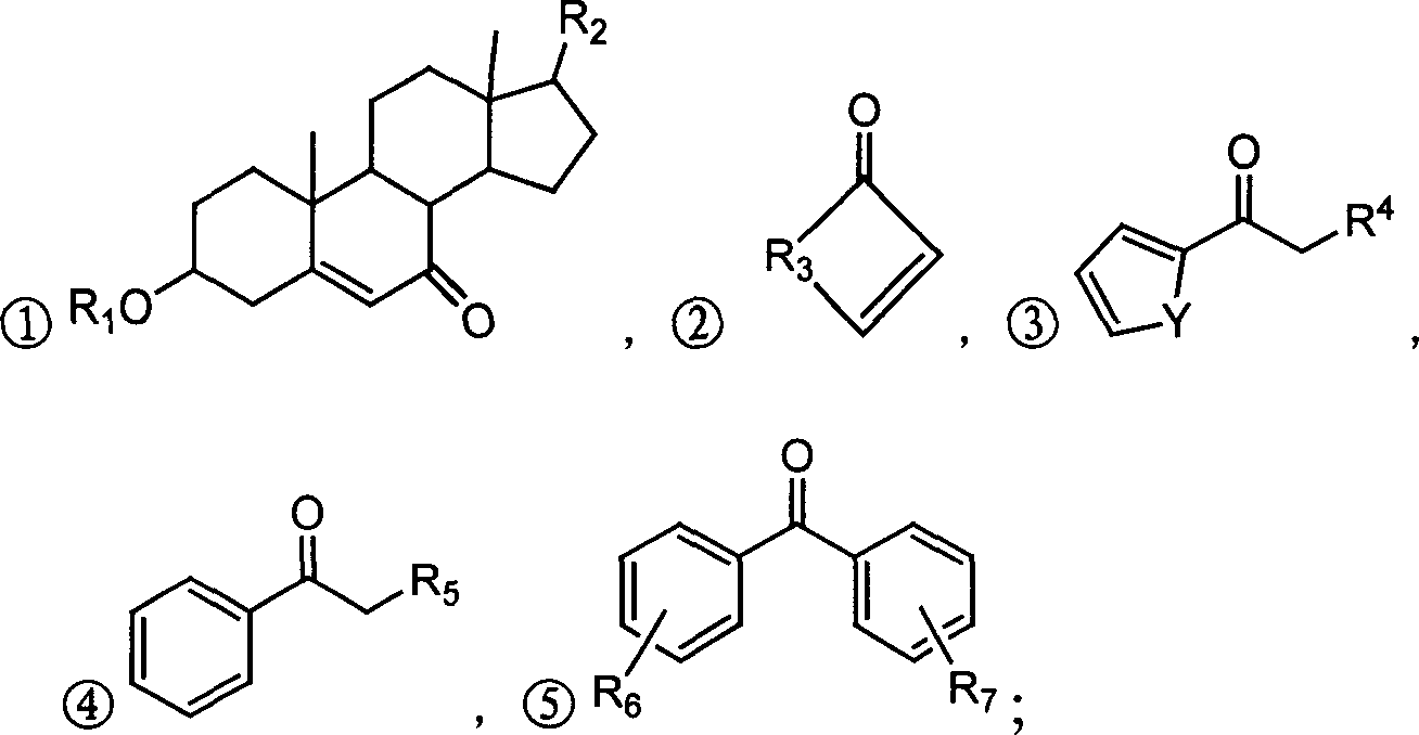 Alpha,beta-unsaturated ketone or arone environment-friendly synthesis method