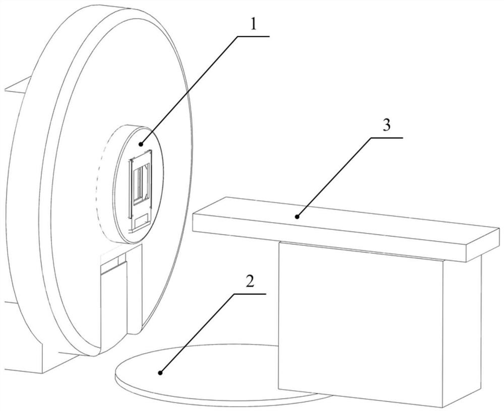 Proton radiotherapy chair for realizing sitting posture radiotherapy in fixed beam treatment room