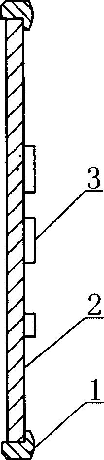 Tade calligraphy scripts and paintings and its making method