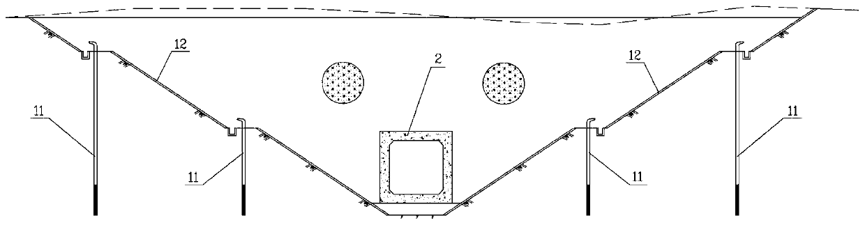 Water diversion and drainage bidirectional pressure tunnel