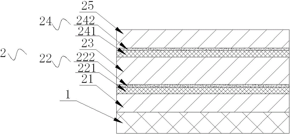 Window film core functional layer and method for manufacturing window film core functional layer