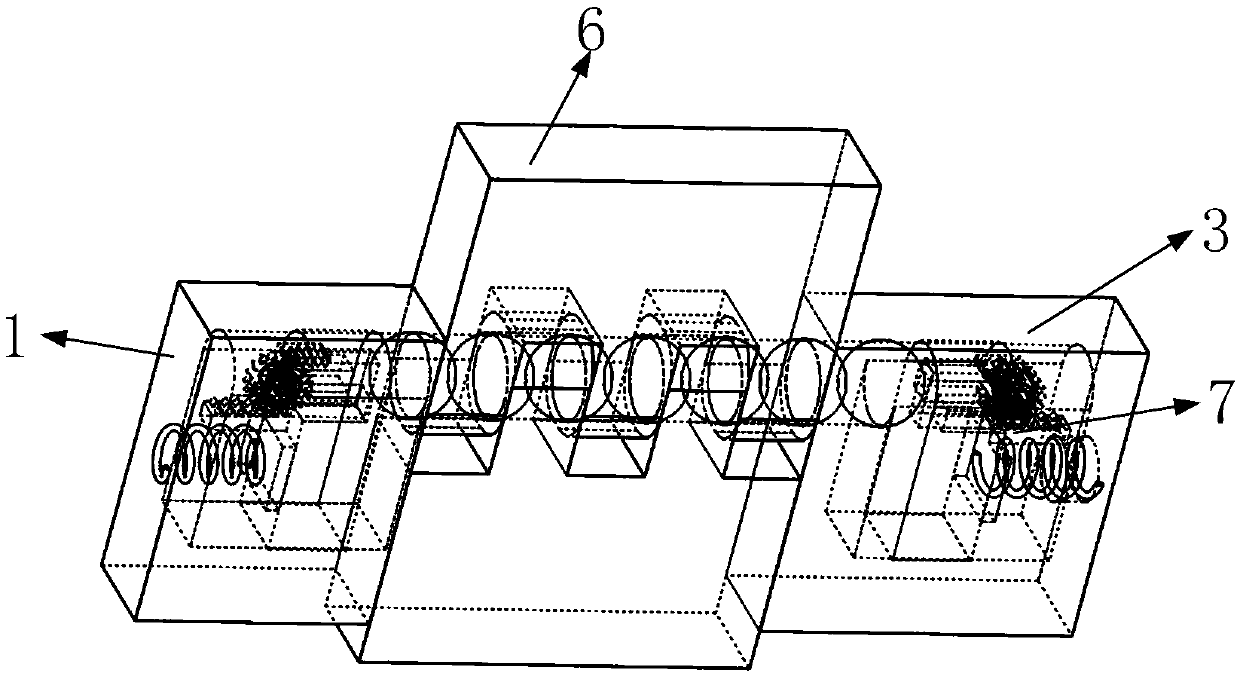 Abrasion-resisting ball hinge controlled on basis of slider-crank mechanism