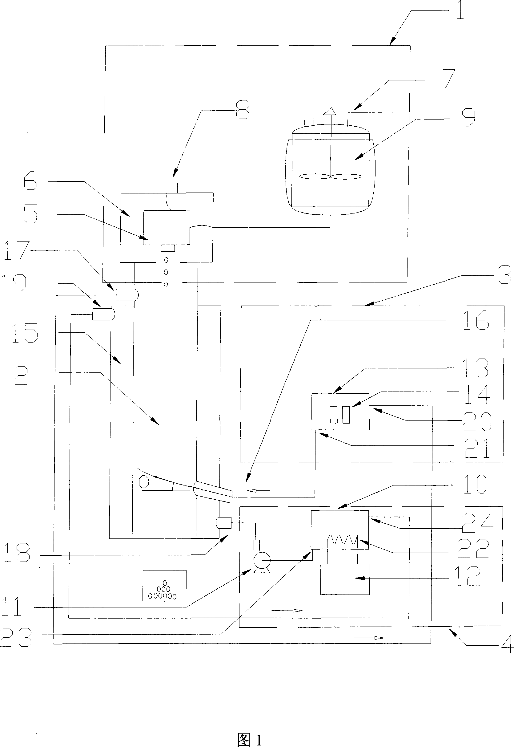 Equipment for preparing pill using cold wind and trap cooling gas