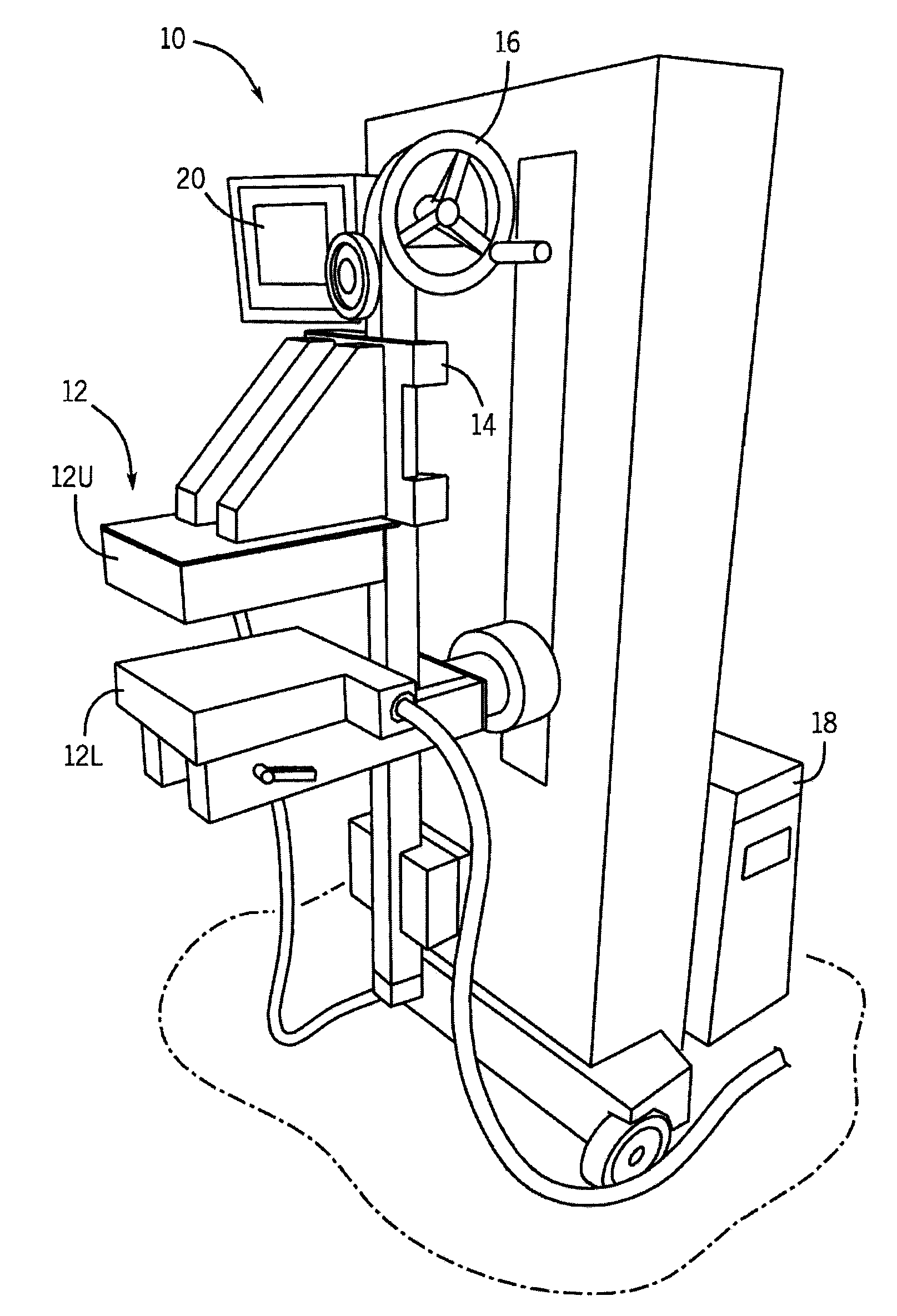 System and method for radiation dose reduction in molecular breast imaging