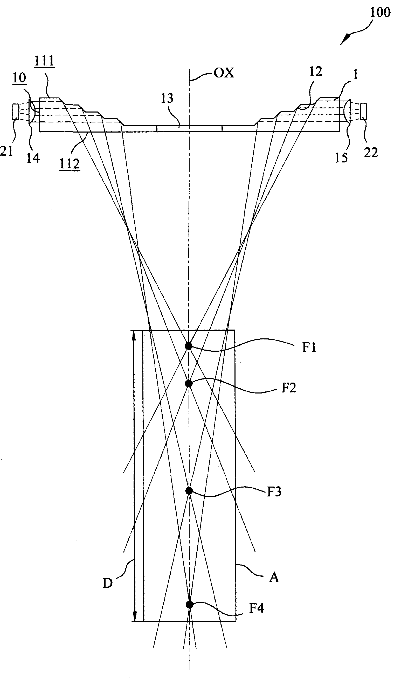 Operating lamp