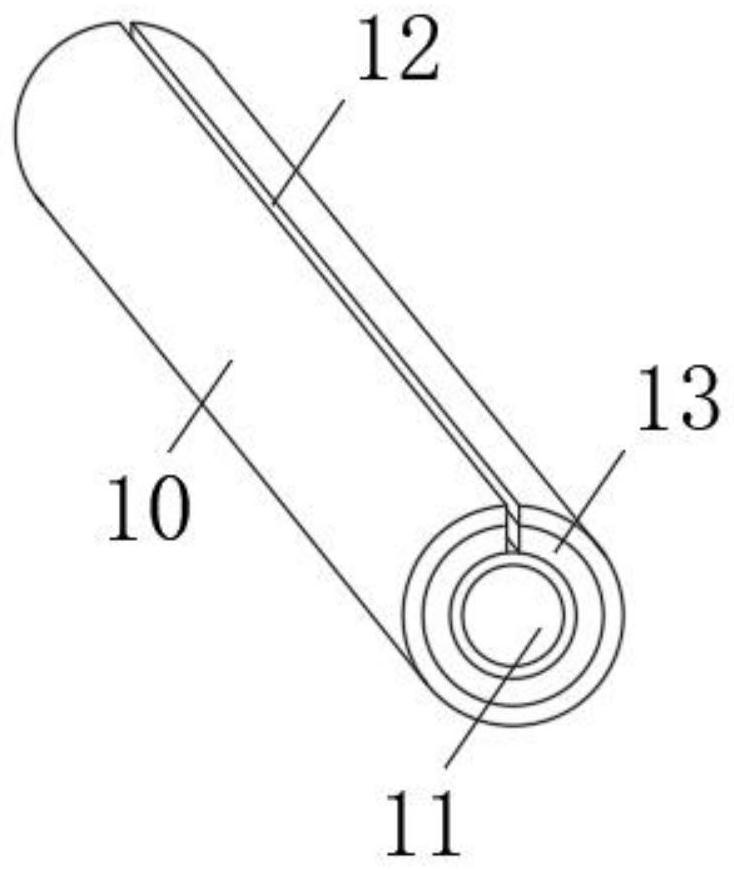 Detection control device for computer big data product development