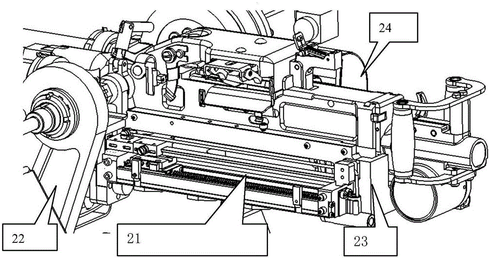 Manual and automatic integrated bolt opening mechanism