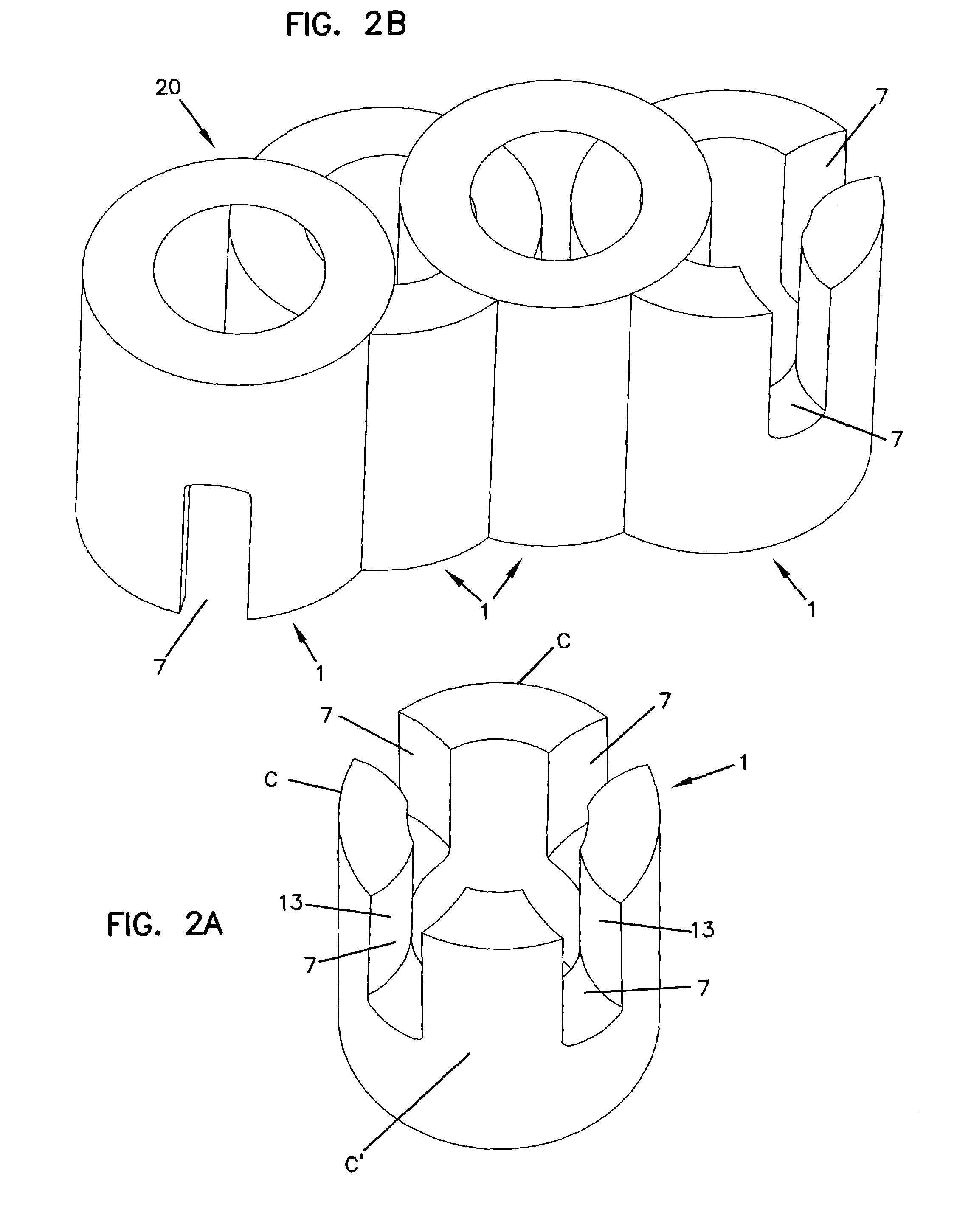 Modular spinal fusion device