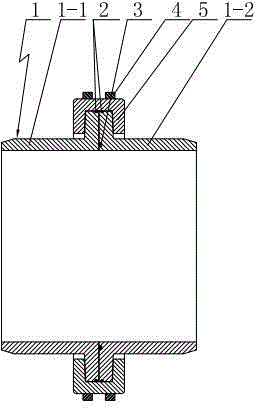 Deepwater pressure-proof circular-opening flange butt-joint deadlock kickoff mechanism