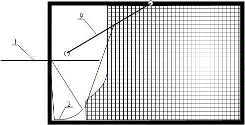 A net cage allowing fishes to enter and preventing fishes to leave