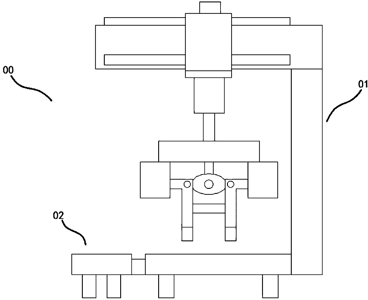 Automatic production line based on intelligent industrial robot