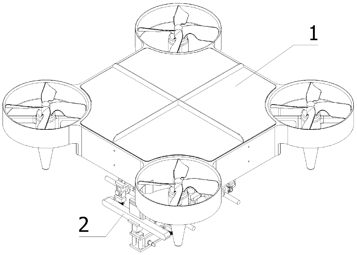 Cleaning mechanism of power grid remote control robot