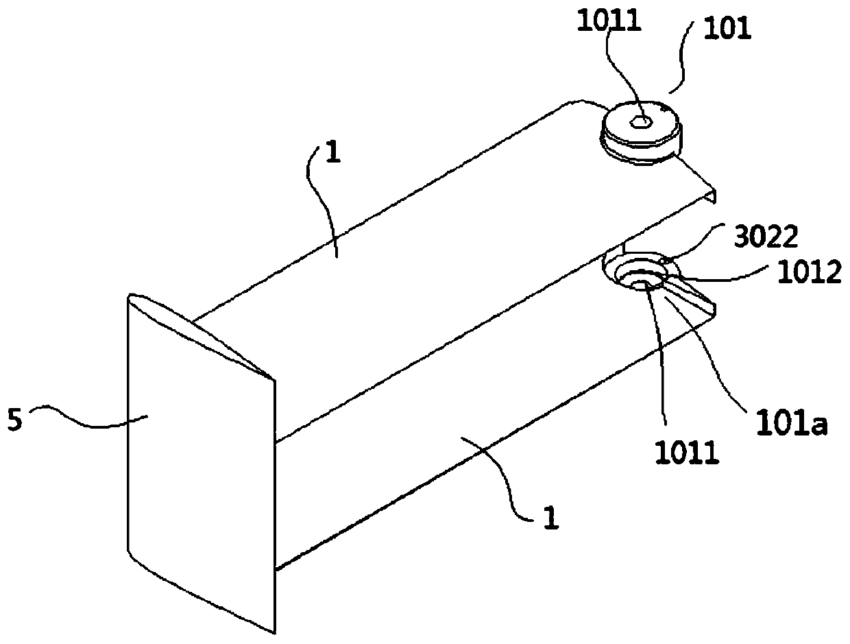 Folding double-face rudder and underwater vehicle with double-face rudder