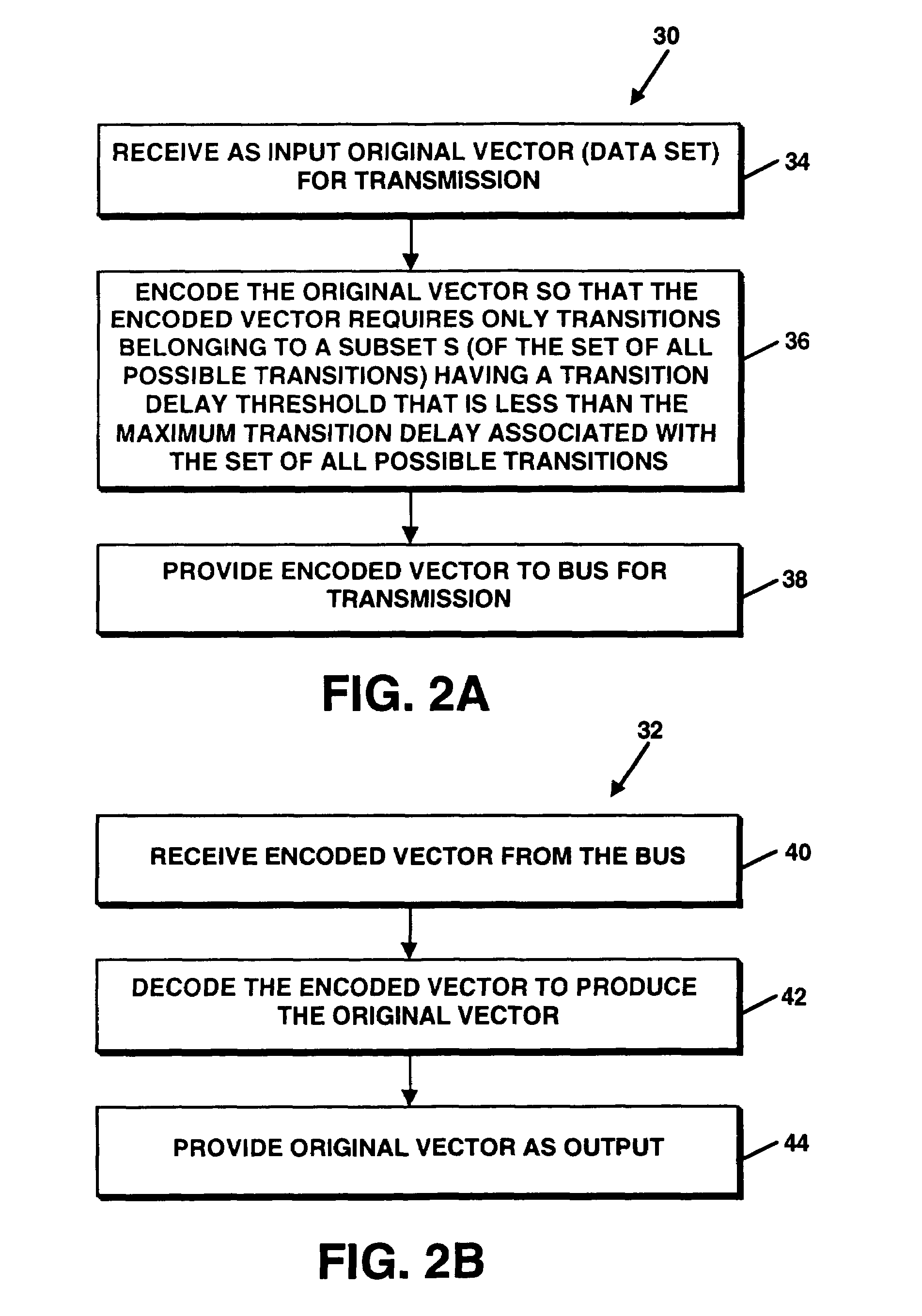 Method and apparatus for reducing delay in a bus provided from parallel, capacitively coupled transmission lines