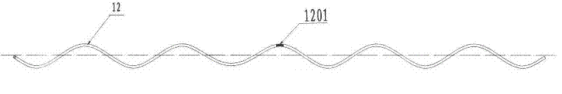 A pre-twisted anti-galling damping spacer